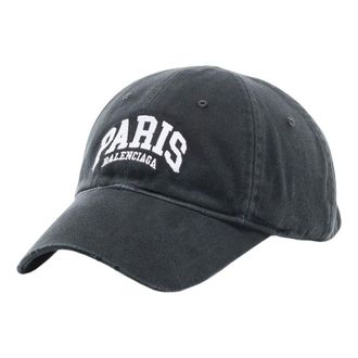 Balenciaga Cities Paris Cap Black PSAB100153