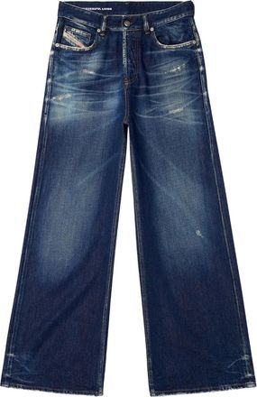 Diesel Jeans con effetto vissuto - Blu