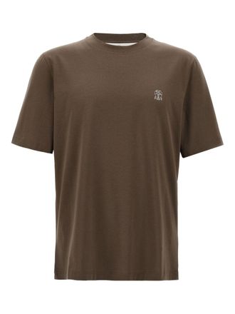 Tシャツ・カットソー BRUNELLO CUCINELLI Men T Shirts M0B131344C8190 Grey Light gray Cotton-Jersey T-Shirt | BRUNELLO CUCINELLI | MR