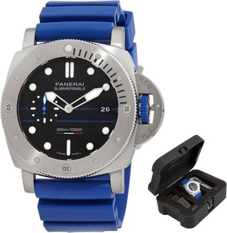 Officine Panerai Submersible Paltrinieri Automatic Black Dial Mens Watch PAM01162