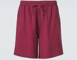 Saman Amel Shorts de seda