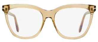 Tom Ford TF6042-B Blue Block Butterfly Eyeglasses - Brown