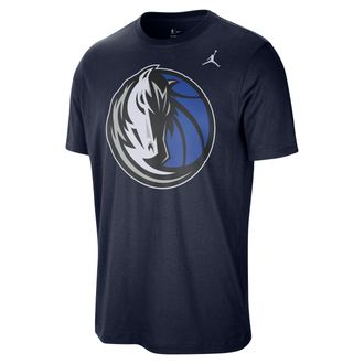 Nike Mens Dallas Mavericks Essential Jordan Statement T-Shirt in Blue | IM8822-419