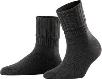 Falke Striggings Rib Boot Socks in Black at Nordstrom, Size Medium