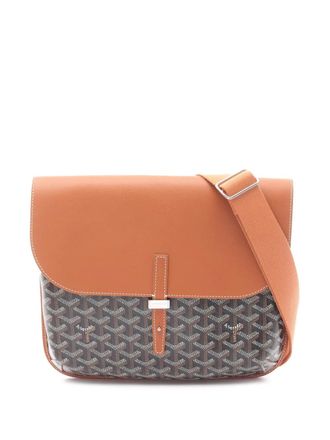 Goyard 2010-2025 Goyardine Coursier Messenger bag shoulder bag - women - Fabric - One Size - Black