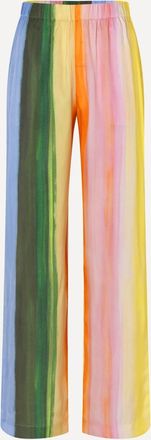 Stine Goya Womens Elasticated Long Pants In Pastel Hue