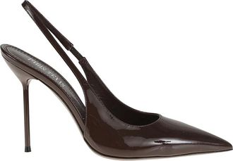 PARIS TEXAS Slingback Pumps - Dames - Pumps - Bruin - 37 EU - Leer - Schoenen