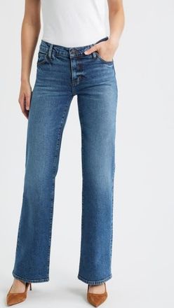 Frame Denim The Rodeo Flare Leg Jeans in Nebula at Nordstrom, Size 25