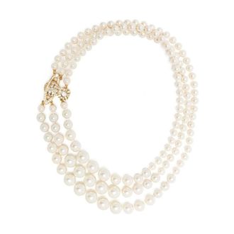 Vivienne Westwood Necklaces, female, White, Size: ONE SIZE Necklaces