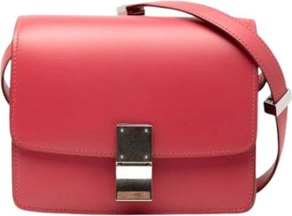 Celine Pre-owned Cross Body Bags, female, Red, Size: ONE SIZE Pre-owned Vintage Cross Body Bag