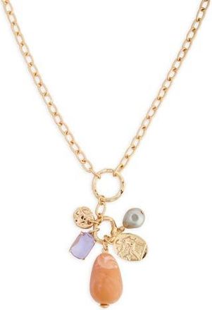 Saachi Charm Pendant Necklace in Gold at Nordstrom Rack