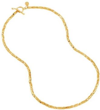 Dower & Hall Rice Nomad Necklace in Yellow Gold Vermeil at Nordstrom, Size 18