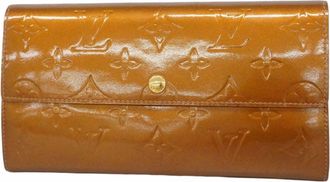 Louis Vuitton Bronze Long Wallet (Bi-Fold) (Pre-Owned)