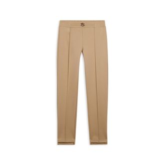 Freddy Pantaloni in viscosa con fondo asimmetrico