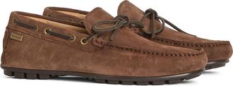 Barbour Courage Driving Shoe in Choco Suede at Nordstrom Rack, Size 10