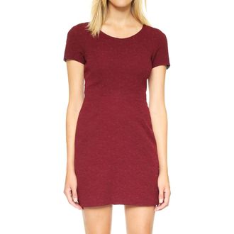The Kooples Burgundy Brocade Shift Dress Size L