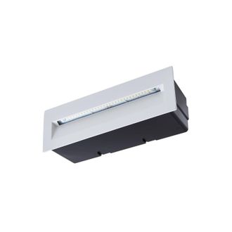 Lucande Lucande - L&aacute;mpara De Pared Exterior loya En Blanco Aluminio