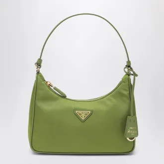 Prada Mini Re-Edition 2005 bag in ivy Re-Nylon and Saffiano
