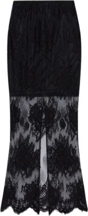 Aniye By Longuette Lace - Dames - Maxi Rokken - Zwart - M - Katoen - Rokken