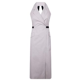 Max Mara Dames, Jurken, Grijs, Maat: M