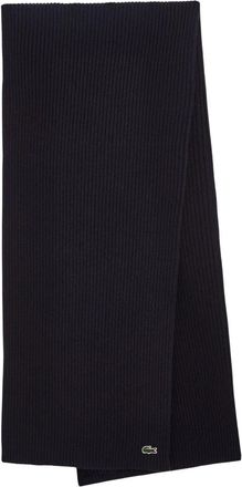 Lacoste 166C Scarf - Heren - Wintersjaals - Blauw - ONE Size - Wol - Accessoires