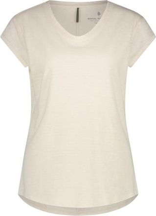 Royal Robbins Vacationer V-Neck S/S T-Shirt f&uuml;r Damen | beige
