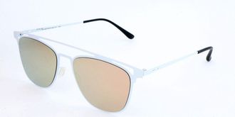 Italia Independent I-I MOD 0250 THIN METAL 001.000 Womens Sunglasses Blue Size 51