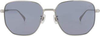 Dunhill Square-Frame Titanium Sunglasses