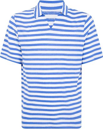 Majestic Stripes Polo Shirt