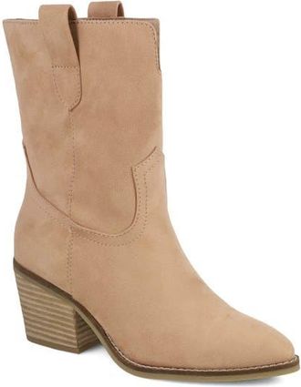 Mia Brynlee Western Boot in Sand at Nordstrom, Size 7.5