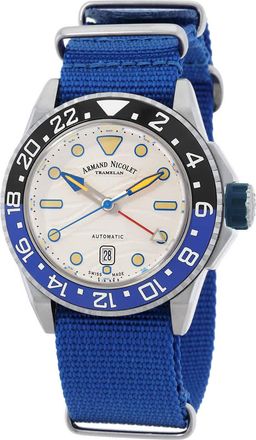 Armand Nicolet JSH Automatic Silver Dial Mens Watch A486RGU-AU-BN24480AANU