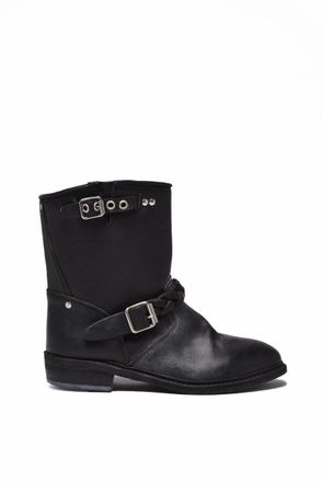 Golden Goose Biker Boot - Black