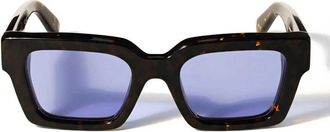 Off-white Sunglasses Ow1022 2507 Virgil Brown/Blue Unisex