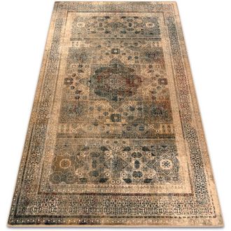 RugsX Alfombra De Lana Omega Mamluk Roset&oacute;n Vintage Crema Beige 300x400 Cm