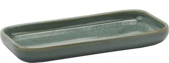 Aquanova Handgefertigtes Design Bad-Tablett Ugo aus Keramik, Forest
