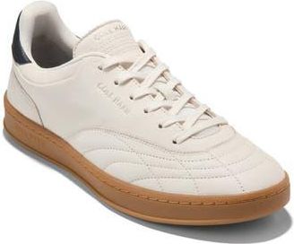 Cole Haan Grand Crosscourt Turfline Sneaker in Ivory /Black /Natural Gum O at Nordstrom Rack, Size 11.5