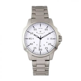 Elevon Watches Hughes White Dial Mens Watch ELE100-1