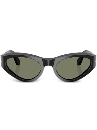 Persol Zonnebril met cat-eye montuur - Zwart