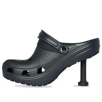 Balenciaga (WMNS) Crocs x Balenciaga Shoes Black 677390W1S8E1000