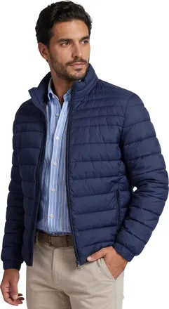HUGO BOSS Gewatteerde BOSS Orange Oden2 jas donkerblauw