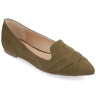 Journee Collection Women & apos;s Mindee Medium and Wide Width Dress Flats