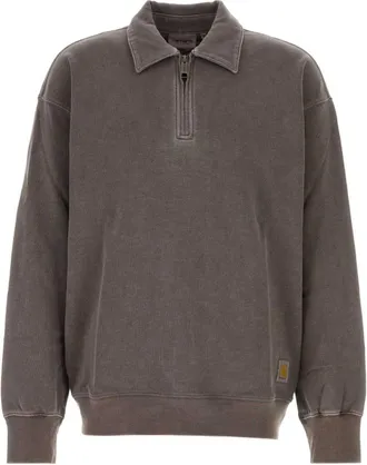 Carhartt Work in Progress Hombre, Sudaderas, Marr&oacute;n, Talla: S