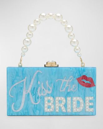 Sophia Webster Cleo Kiss the Bride Clutch Bag