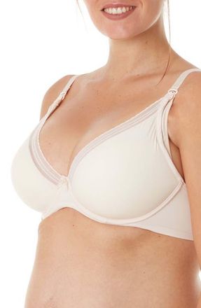 Cache Coeur Maternity and nursing bra Milk in Blush at Nordstrom, Size 38D