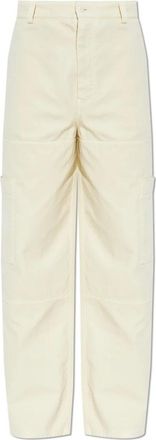 Off-white Pocket Broeken - Heren - Straight fit broeken - Beige - L - Katoen - Broeken