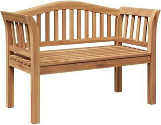 vidaXL Vidaxl - Garden Bench Brown 120 x 53.5 x 85 cm Solid teak wood