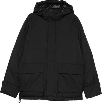 Marc O'Polo Gewatteerd jack met capuchon - Zwart