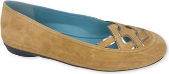 Thierry Rabotin Womens Ginny Ballet Flats In Camel