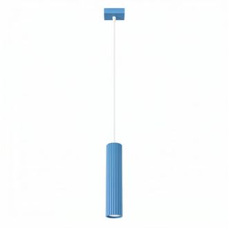 Sollux Lighting L&aacute;mpara colgantes azul claro aluminio alt. 118 cm