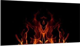 OEM Placa Protectora De Vidrio Para La Estufa 90x52 Fire